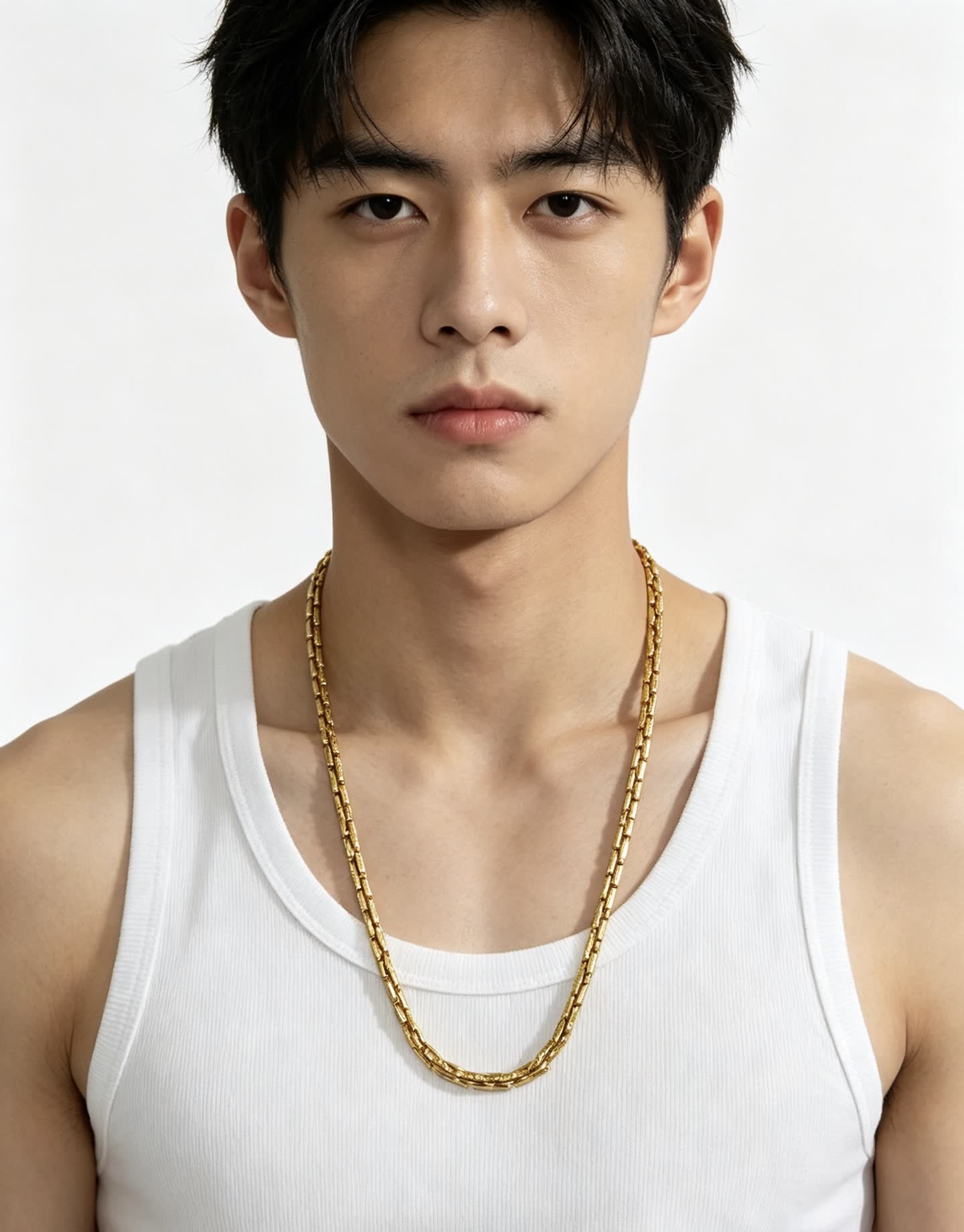 Chrome Hearts Elegant Gold Chain Necklace
